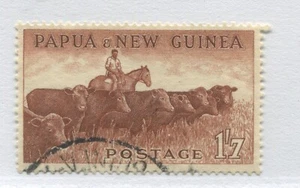 Papua and New Guinea 1958 1/7d used - Picture 1 of 1
