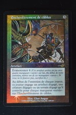 Magic The Gathering MTG TANGLE WIRE FRENCH FOIL Nemesis MP Moderately Played