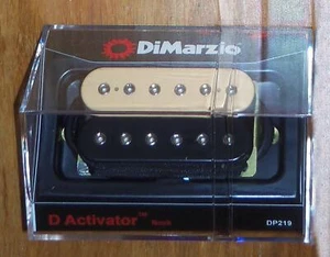 DiMarzio® D Activator Neck Humbucker~48mm Reg Spaced~Zebra~7.22k Ohms~Brand New - Picture 1 of 2