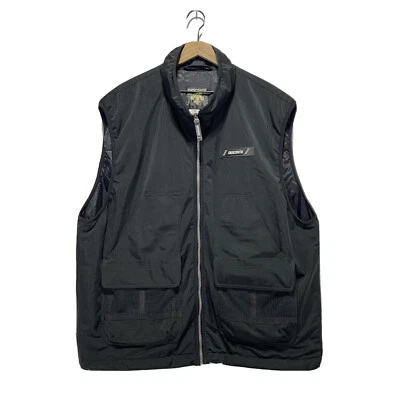 RARE MODEL!!! Descente Mens (XL) Midnight Black Polyester Down Vest PRISTINE!!! - Image 1 of 4