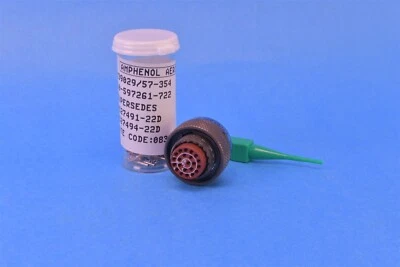 Amphenol Aerospace Mil-Spec 22P Circular Connector Female Socket MS27484T12B35SA - Image 1 of 4