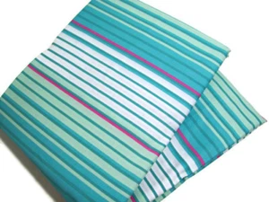 Copripiumino matrimoniale Pottery Barn Teen Burton Venture a righe multicolore ONE Sham - Foto 1 di 5