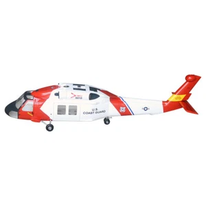 600 HH-60 Guardia Costera RC Helicóptero Fuselaje JAYHAWK UH-60 Kit con Engranaje de Metal - Imagen 1 de 9