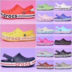 Croc Baya Clog Slippers Garden Shoes Breathable Beach Shoes Unisex Women Men - Picture 1 of 18
