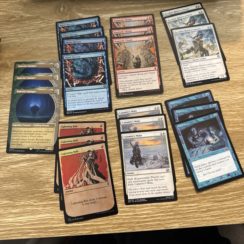 4 Misstep 3 Samwise 3 Curfew 3 Calamity’s 3 Magsmatic Chasm 3 Resolute 3 Light.. - Image 1 of 1