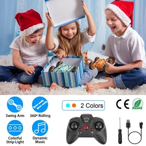 Remote Control Stunt Car Off-Road RC Car Toys for Kids Boys Girls Christmas Gift - Picture 1 of 20