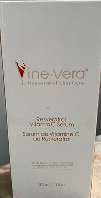 VINE VERA RESVERATROL VITAMIN C CLEANSER - 1.76 fl oz / 50 ml - BRAND NEW-SEALED - Image 1 of 4