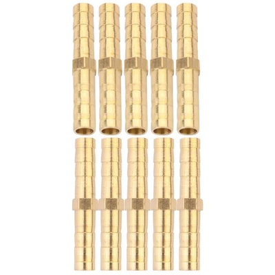  10pcs 6mm Tubo flessibile Barbulto Bulloncella Barbed Tubo Tubo Raccordo uguale - Imagen 1 de 4