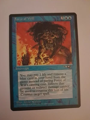 Force of Will LP MTG Magic the Gathering Alliances - Image 1 of 4