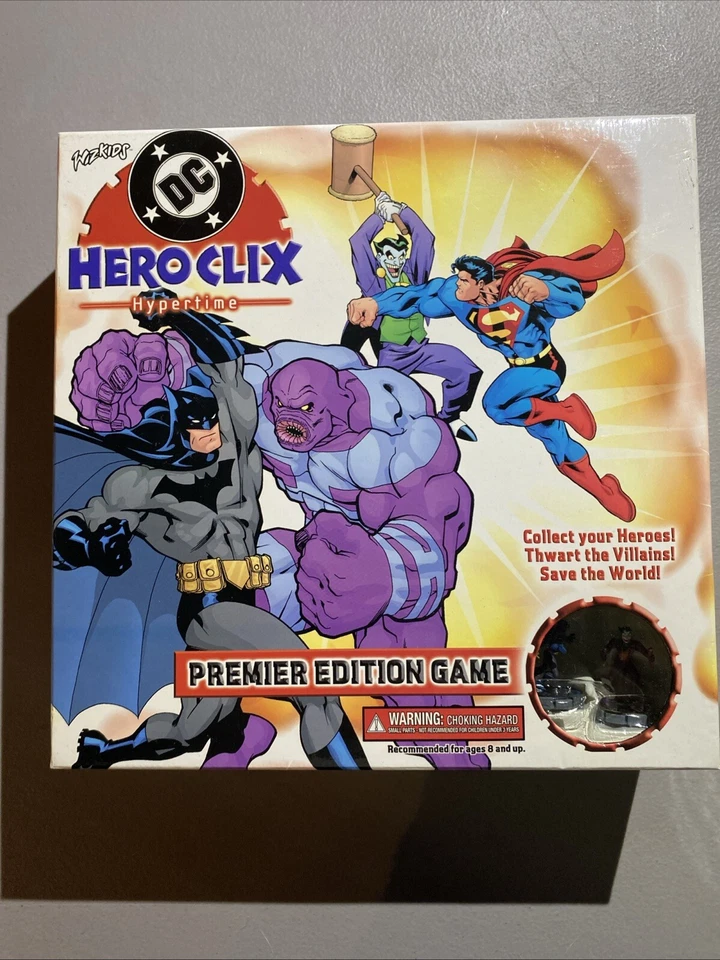 2002 Heroclix DC Hypertime Premier Edition Game WizKids Wzk4300 Complete