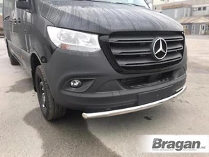 Barra de alerón + LED delgados para adaptarse a Mercedes Sprinter 2018 + furgoneta de accesorios de acero inoxidable - Imagen 1 de 9