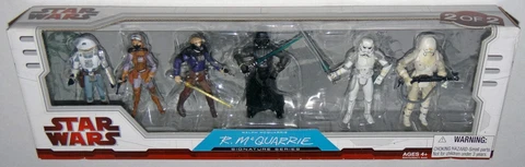2009 Hasbro Star Wars Ralph McQuarrie Concept Collection Figure Set 2 of 2 *NIB* Cover