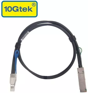12Gbps QSFP SFF 8436 to Mini SAS SFF 8644 External Mini SAS Cable 0.5~2 Meters - Picture 1 of 6