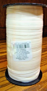 1 Spool Berwick #86 IVORY Curling Ribbon 3/16” X 500 Yards Made In USA AA10 - Picture 1 of 2