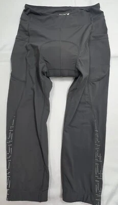 Baleaf 男女通用灰色自行车骑行帽垫 2 个口袋 M 码 — 第 1/4 张图片