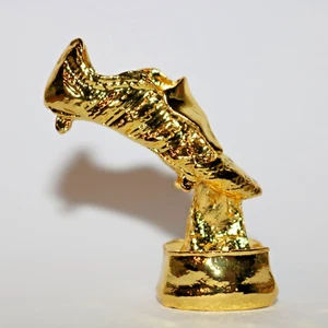 Mini Golden Boot Trophy ~4cm tall - Picture 1 of 3