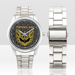 Custom Made Tan Logo WS6 Firebird Trans Am Black Watch Classic Muscle Car Gift - Picture 1 of 3