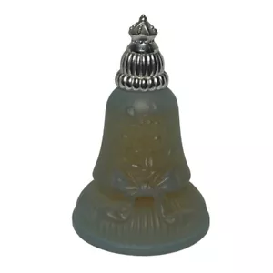 VTG Avon Topaz Bell Charisma Cologne Bottle Glass & Metal Vintage Collectible - Picture 1 of 4