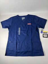 Ole Miss College Scrub Top - Brand: Wonder Wink/ Size Small NEW With Tags