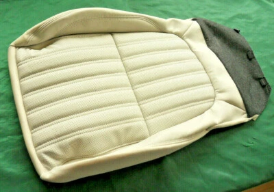 Funda cojín de asiento Jaguar F Pace. Nueva cubierta base de asiento XF. Windsor perforado Foto 1 de 4