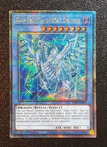 Yugioh RA04-EN051 Blue-Eyes Chaos MAX Dragon (New Art) QCSR 1st MINT - Picture 1 of 3