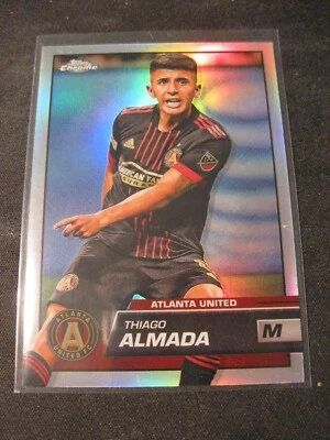 THIAGO ALMADA 2023 Topps Chrome MLS REFRACTOR #185 ATLANTA UNITED FC NM-Mint - Image 1 of 2
