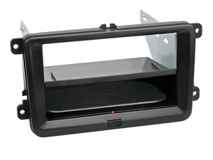 Einbaurahmen Inbay DIN Autoradio für VW / Seat / Skoda - schwarz - Bild 1 von 1