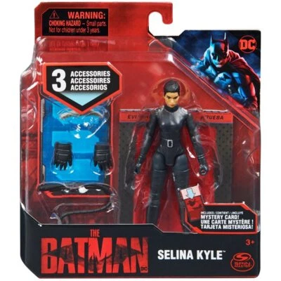 Figura de acción y accesorios Spin Master - DC Comics Selina Kyle (Catwoman) 4"" Foto 1 de 4