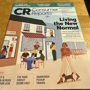 Consumer Reports Magazine July 2021 Living The New Normal Sunscreens Storm Proof - Picture 1 of 8