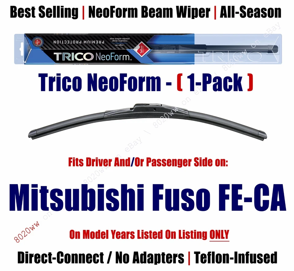 Super Premium NeoForm Wiper Blade Qty 1 fits 2001 Mitsubishi Fuso FE-CA - 16210 - Изображение 1 из 1
