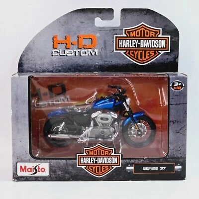 Harley Davidson Motorcycle Series 37 Maisto 2012 XL 1200N Nightster 1:18 Foto 1 de 4