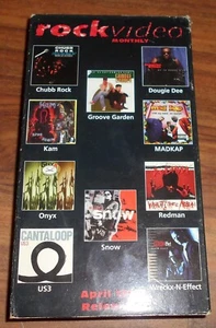 Rock Video Monthly VHS April 1993 - Picture 1 of 2