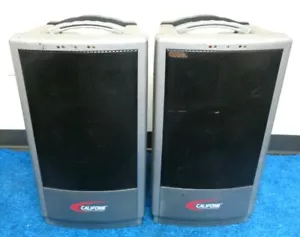 Califone PA919PS Wireless PA SPEAKERS 900MHZ MULTI FORMAT. Pair - Picture 1 of 7