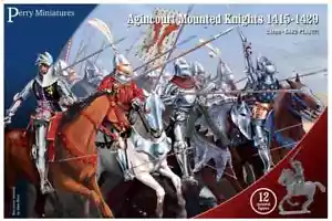 Perry Miniatures Agincourt Mounted Knights 1415-1429 NIB - Picture 1 of 1