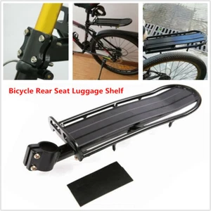 Cycling Road Bicycle Rear Seat Luggage Shelf Mountain Bike Carrier Cargo Racks - Picture 1 of 12