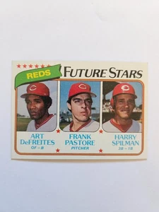 1980 TOPPS REDS FUTURE STARS A. DEFREITES/F. PASTORE/H. SPILMAN #678 EX/MT - Picture 1 of 1
