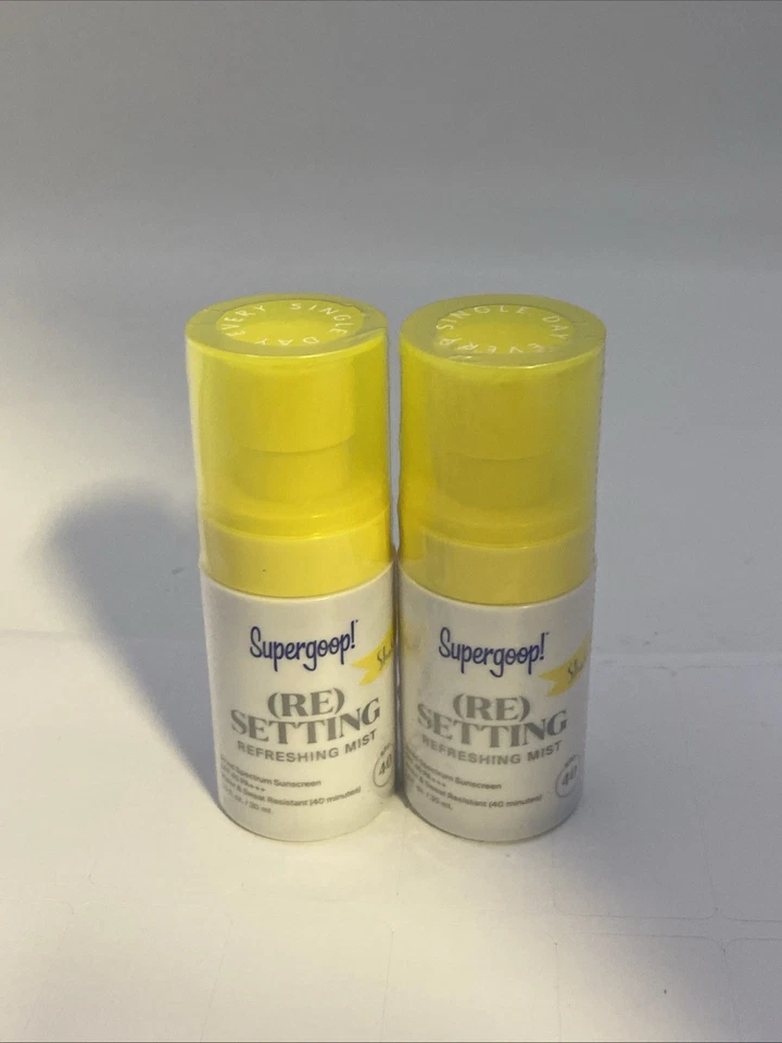Lote de 2 ~ SuperGoop! (Re)definição Refreshing Mist FPS 40 ~ 1 fl oz - Imagem 1 de 1