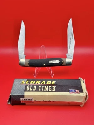 Schrade 77OT Antiguo Temporizador 2 Hojas Muskrat Nuevo En Caja Foto 1 de 2