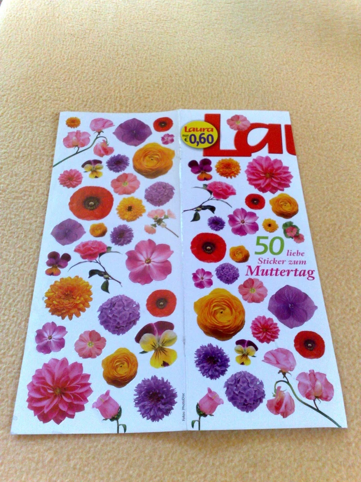 Sticker 50 liebe sticker zum Muttertag Laura - Bild 1 von 1