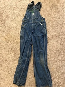 Liberty Boys Size 8 Denim Overalls  - Picture 1 of 5
