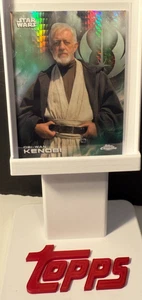 Topps Chrome Star Wars 2025 Green Prism Refractor Card OBI-WAN KENOBI Jedi #139 - Bild 1 von 3