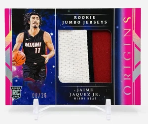 JAIME JAQUEZ JR RC /25 - 3 COLOR ROOKIE JUMBO PATCH - 2023-24 Panini Origins - Bild 1 von 2