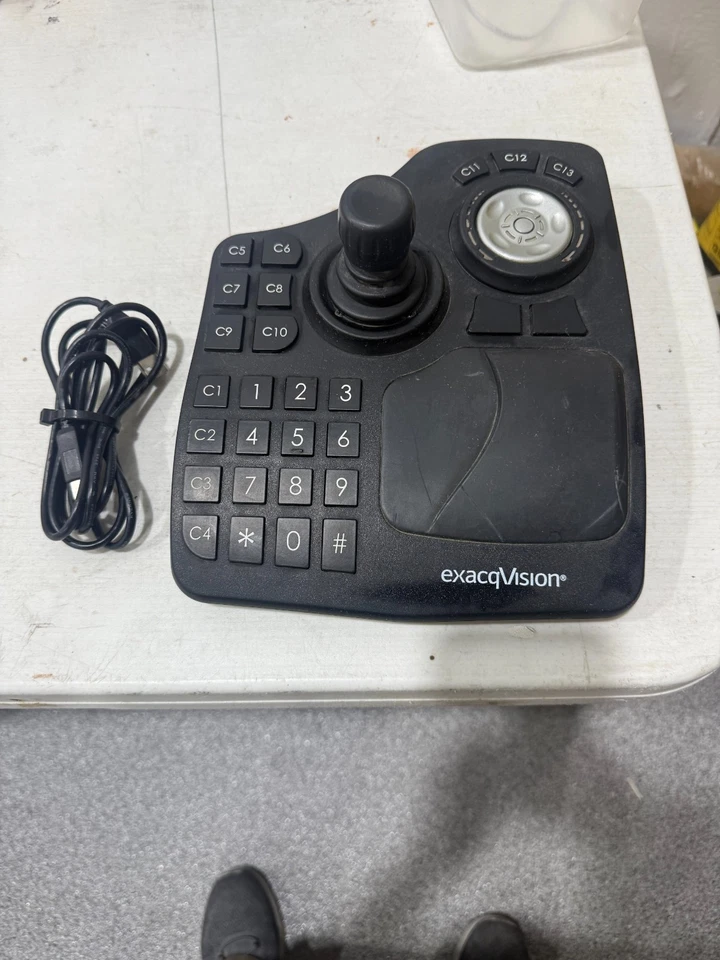 ExacqVision 5000-50100 Camera Joystick Keyboard Controller Number Pad OPEN BOX - Image 1 of 1