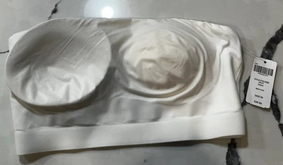 Sujetador Soma Intimates blanco sin tirantes talla mediana  Foto 1 de 4