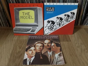 KRAFTWERK ~ Tour de France, The Model & Showroom Dummies ~ 3x UK 7"s ~ Electro - Picture 1 of 8