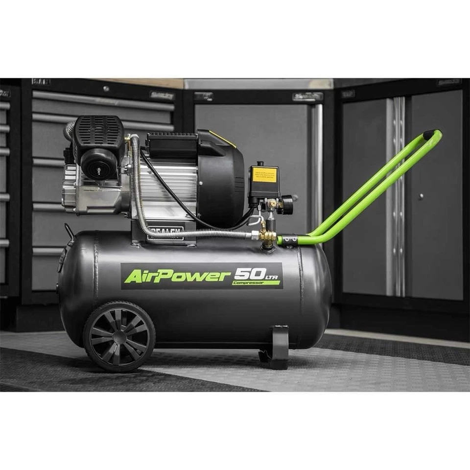 Sealey SAC5030VE Air Compressor 50 Litre, Brand New In Box - Image 1 of 3