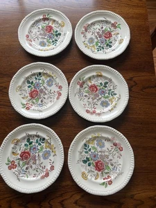 Copeland Spode Romney Bread and Butter plates set 6 - Picture 1 of 6