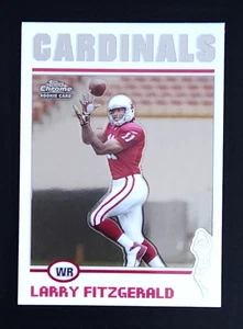 2004 Topps Chrome Larry Fitzgerald Rookie RC #215 Cardinals - Picture 1 of 2