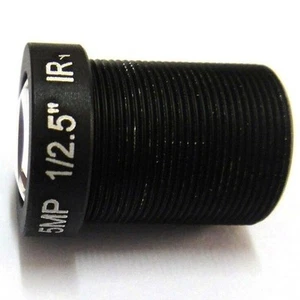 Wide Coverage 16mm Lens for Security IP Camera F2 0 Aperture 1/2 5 Format - Photo 1/4