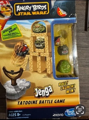 Juego Angry Birds Tatooine Star Wars Jenga. Juego de mesa Fun Kids Foto 1 de 4
